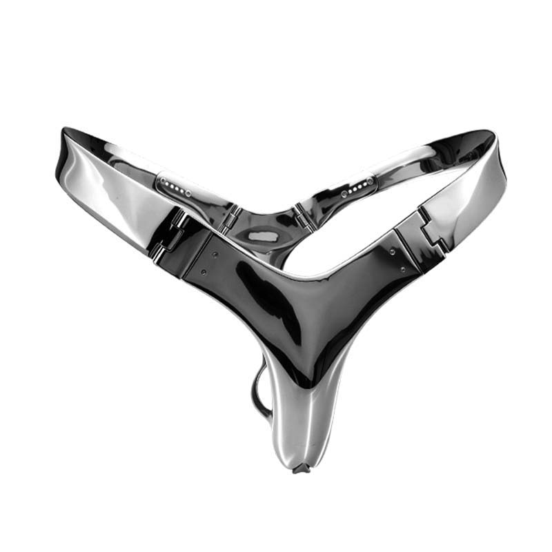 One line sky Stainless steel  chastity belt