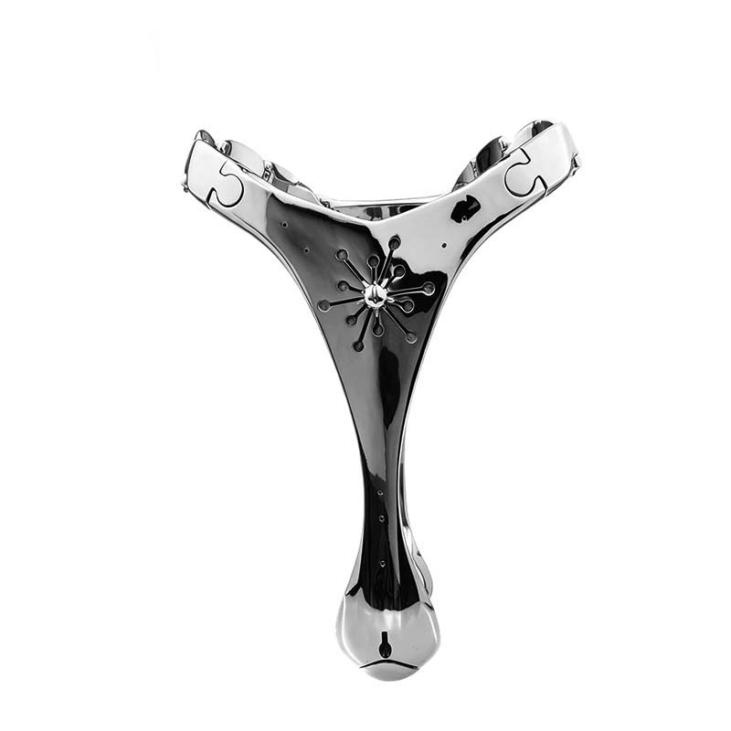 Flower Shadow Stainless  steel chastity belt