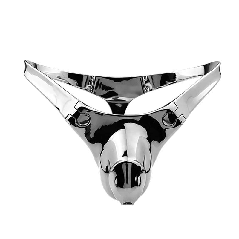 Cold light Stainless steel  chastity belt