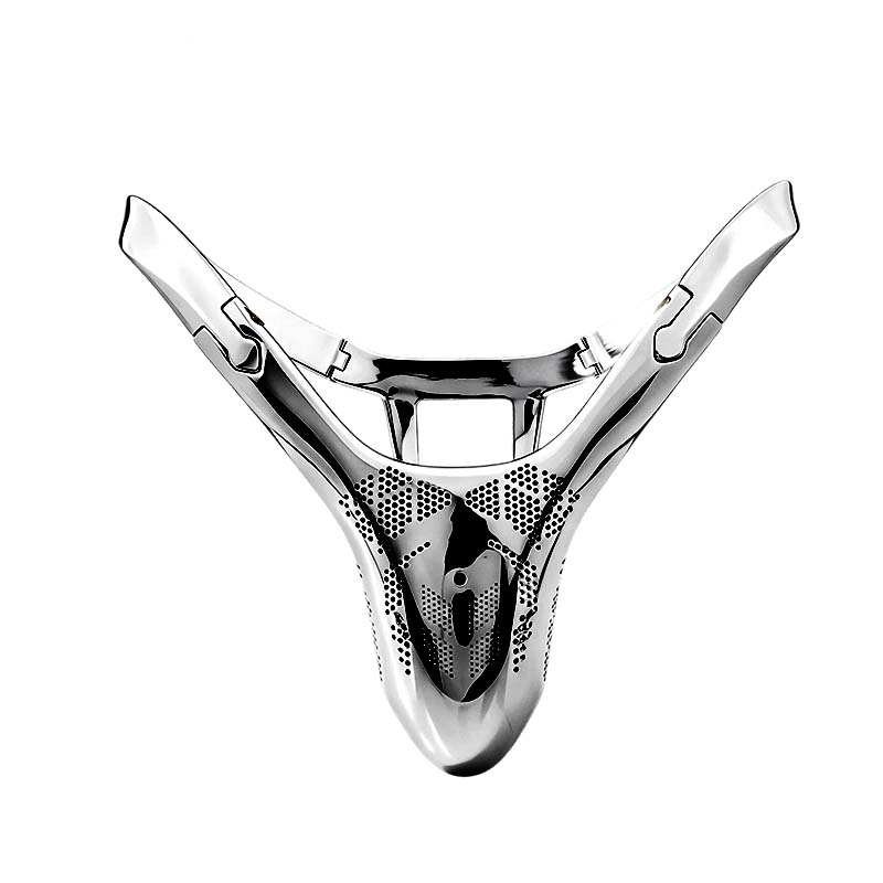 Silver Wing Stainless steel  chastity belt