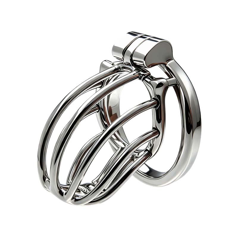 Bent Wire Frame Chastity Lock A1-37