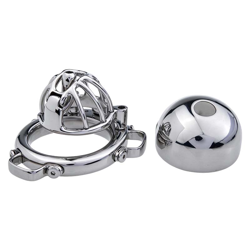 Double cage nested  Chastity lock A1-27
