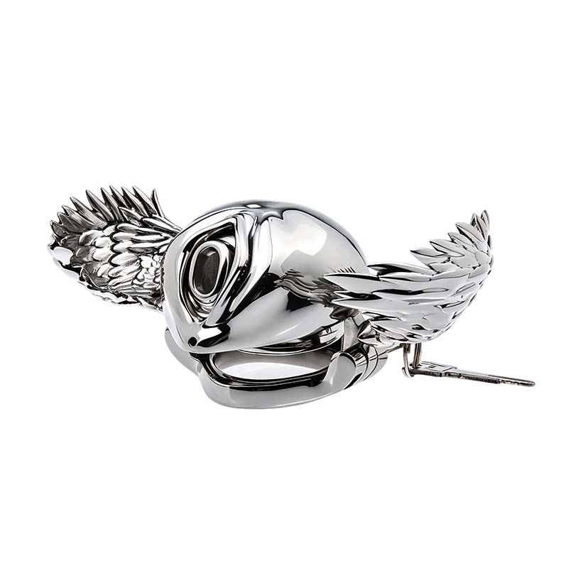 Blazing Wing Double  Cage Chastity Lock A1-30