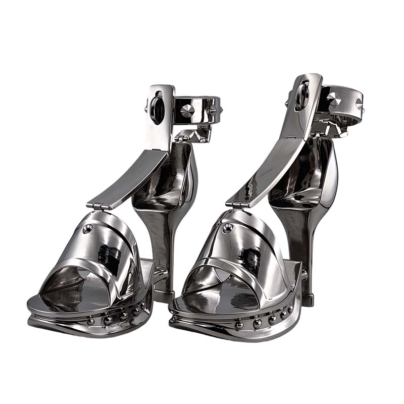 Stainless steel high heels XH--1